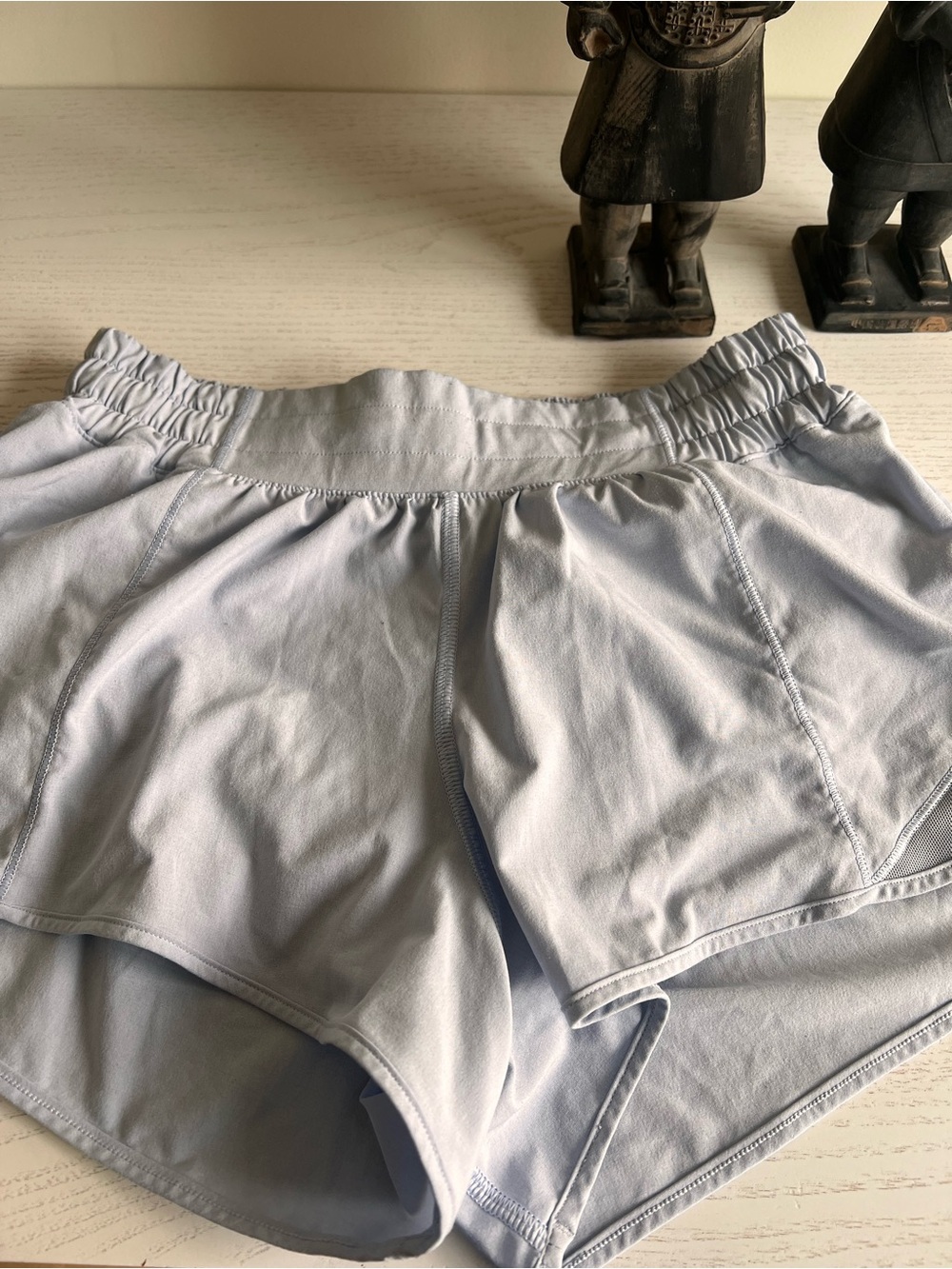 lululemon athletica Light Blue Women's Athletic Shorts- Hottie 2.5